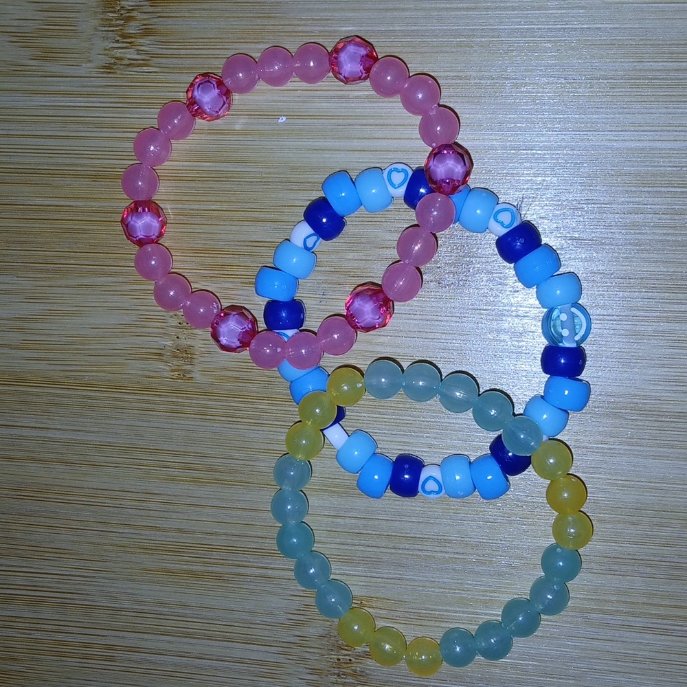 Bundle of 3 Stretch Bracelets